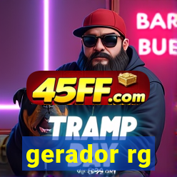 gerador rg